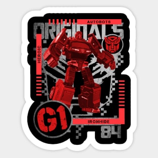 G1 Originals - Ironhide Sticker